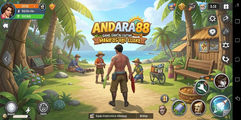 Tampilan gameplay seru dan menantang dari ANDARA88.