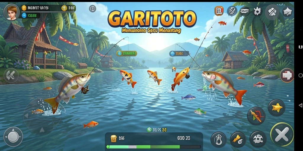 Tangkapan ikan dalam permainan GARITOTO yang menakjubkan.