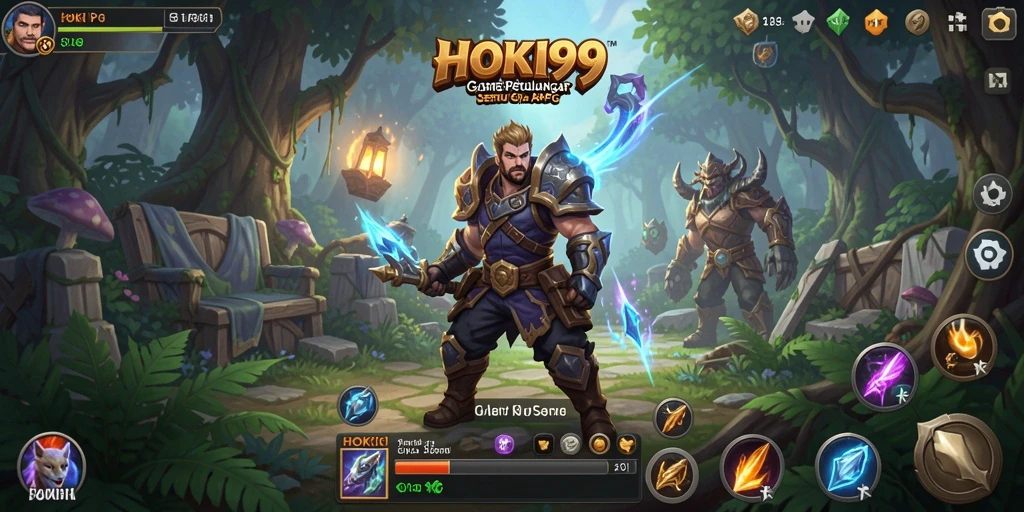 Tangkapan layar gameplay seru dari HOKI99 dengan pertempuran yang intens.