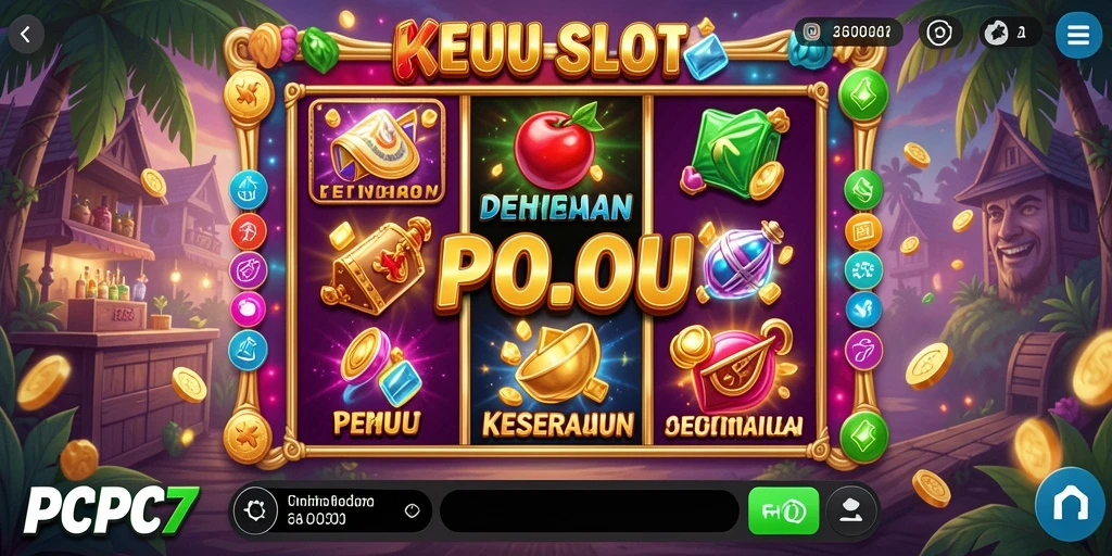 Tampilan gameplay seru dari game Slot PCPC7.